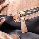 Miu Miu Hand Bag Vitellolux 2way Pink Gold Auth 208029A-24