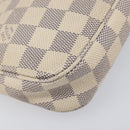 LOUIS VUITTON Damier Azur Pochette Accessoires Pouch N41207 LV Auth 208034A-11