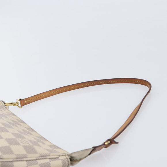 LOUIS VUITTON Damier Azur Pochette Accessoires Pouch N41207 LV Auth 208034A
