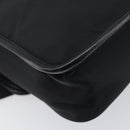 PRADA Shoulder Bag Nylon Black Silver Auth 208041A-15