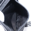 PRADA Shoulder Bag Nylon Black Silver Auth 208041A-28