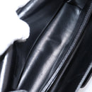 LOEWE Shoulder Bag Leather Black Gold Auth 208050V-11