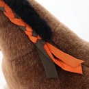 HERMES Elmy MM Stuffed Polyester Brown Auth 208051M-16