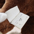 HERMES Elmy MM Stuffed Polyester Brown Auth 208051M-20