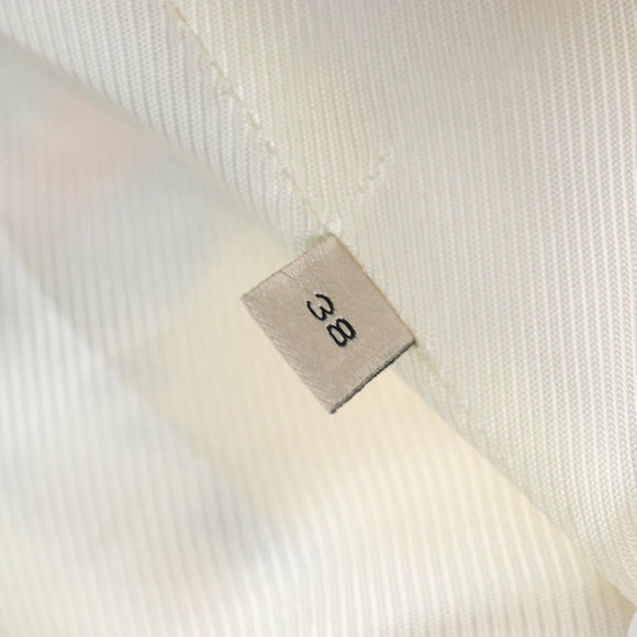 GUCCI Jacket Tweed 38 White Auth 208052M