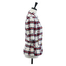 GUCCI Jacket Tweed 38 White Auth 208052M-4