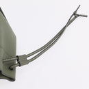 LOEWE Hammock Mini Hand Bag Leather 2way Khaki Auth 208064A-23