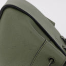 LOEWE Hammock Mini Hand Bag Leather 2way Khaki Auth 208064A-7