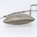 LOEWE Shoulder Bag Leather Gold Auth 208065-13