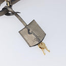 LOEWE Shoulder Bag Leather Gold Auth 208065-21