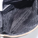 LOEWE Shoulder Bag Leather Gold Auth 208065-24