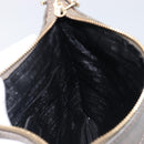 LOEWE Shoulder Bag Leather Gold Auth 208065-25