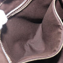 GUCCI GG Canvas Tote Bag Beige Gold Tone 162900 Auth 208067V-25