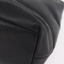 CHANEL Chain Shoulder Tote Bag Leather Black Gold Tone CC Auth 208068V-16