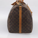 LOUIS VUITTON Monogram Keepall Bandouliere 60 Boston Bag M41412 LV Auth 208069A-5
