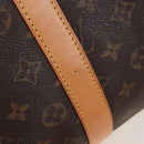 LOUIS VUITTON Monogram Keepall Bandouliere 55 Boston Bag M41414 LV Auth 208070V-25