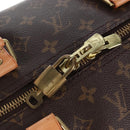 LOUIS VUITTON Monogram Keepall Bandouliere 55 Boston Bag M41414 LV Auth 208070V-27