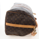 LOUIS VUITTON Monogram Keepall Bandouliere 55 Boston Bag M41414 LV Auth 208070V-5