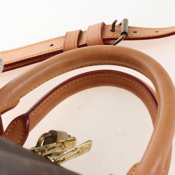 LOUIS VUITTON Monogram Keepall Bandouliere 55 Boston Bag M41414 LV Auth 208070V