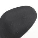 HERMES Moccasin Constance loafers Leather "35 1/2" Black Gold Tone Auth 208074V-13