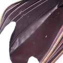LOUIS VUITTON Monogram Vernis Zippy Wallet Amarante M93522 LV Auth 208076-9