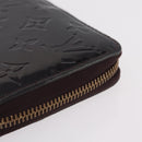 LOUIS VUITTON Monogram Vernis Zippy Wallet Amarante M93522 LV Auth 208076-4