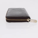LOUIS VUITTON Monogram Vernis Zippy Wallet Amarante M93522 LV Auth 208076-5