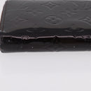 LOUIS VUITTON Monogram Vernis Zippy Wallet Amarante M93522 LV Auth 208076-8
