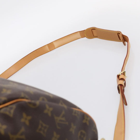 LOUIS VUITTON Monogram Keepall Bandouliere 55 Boston Bag M41414 LV Auth 208077V