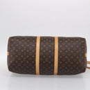 LOUIS VUITTON Monogram Keepall Bandouliere 55 Boston Bag M41414 LV Auth 208077V-5