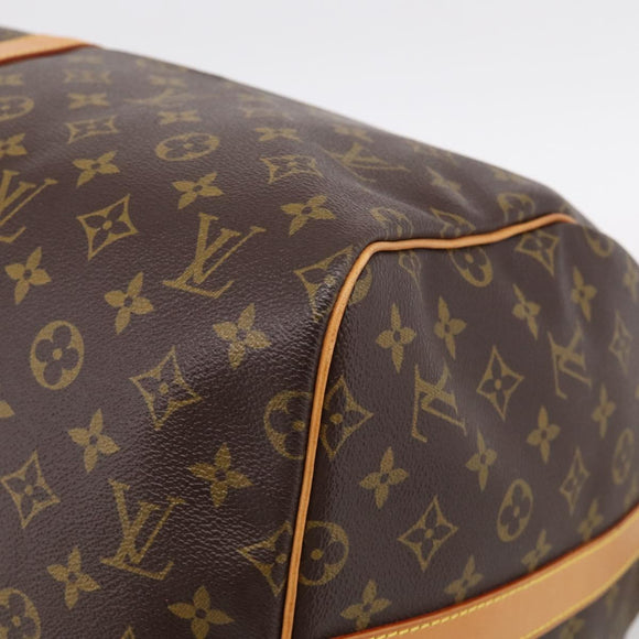 LOUIS VUITTON Monogram Keepall Bandouliere 55 Boston Bag M41414 LV Auth 208077V