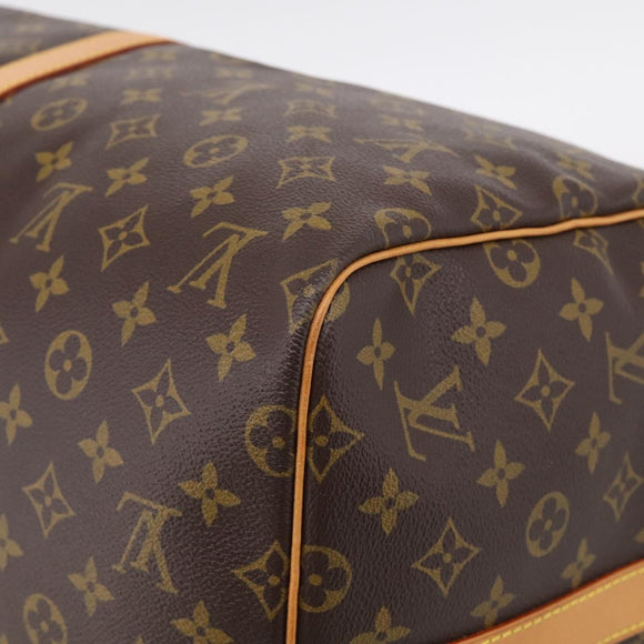 LOUIS VUITTON Monogram Keepall Bandouliere 55 Boston Bag M41414 LV Auth 208077V