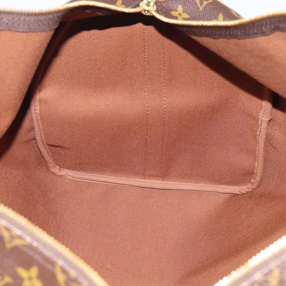 LOUIS VUITTON Monogram Keepall Bandouliere 55 Boston Bag M41414 LV Auth 208077V