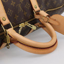 LOUIS VUITTON Monogram Keepall Bandouliere 55 Boston Bag M41414 LV Auth 208077V-7