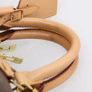 LOUIS VUITTON Monogram Keepall Bandouliere 55 Boston Bag M41414 LV Auth 208077V-14