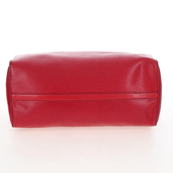 LOUIS VUITTON Epi Speedy 40 Hand Bag Castilian Red M42987 LV Auth 208080V