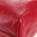LOUIS VUITTON Epi Speedy 40 Hand Bag Castilian Red M42987 LV Auth 208080V-18