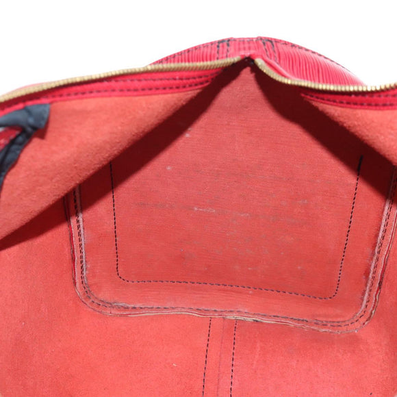 LOUIS VUITTON Epi Speedy 40 Hand Bag Castilian Red M42987 LV Auth 208080V