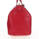 LOUIS VUITTON Epi Speedy 40 Hand Bag Castilian Red M42987 LV Auth 208080V-3