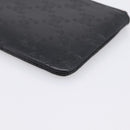 CELINE Macadam Canvas Coin Purse Black Gold Auth 208083V-15