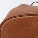 Burberrys Shoulder Bag Leather Brown Gold Tone Auth 208087-15
