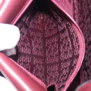 Cartier Shoulder Bag Leather Bordeaux Gold Tone Auth 208089A-23