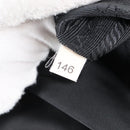 PRADA Shoulder Bag Nylon Black Silver Auth 208092V-30