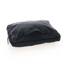 PRADA Shoulder Bag Nylon Black Silver Auth 208092V-36