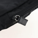 PRADA Shoulder Bag Nylon Black Silver Auth 208092V-39