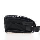 PRADA Shoulder Bag Nylon Black Silver Auth 208092V-5