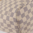 LOUIS VUITTON Damier Azur Neverfull MM Tote Bag N41605 LV Auth 208093-12
