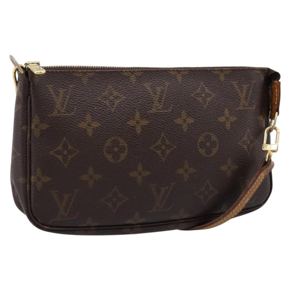 LOUIS VUITTON Monogram Pochette Accessoires Pouch M51980 LV Auth 208095
