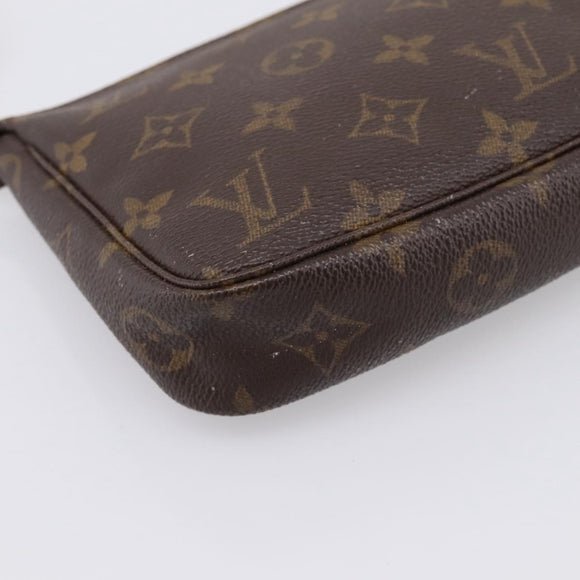 LOUIS VUITTON Monogram Pochette Accessoires Pouch M51980 LV Auth 208095
