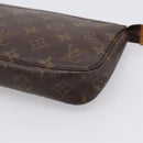 LOUIS VUITTON Monogram Pochette Accessoires Pouch M51980 LV Auth 208095-16